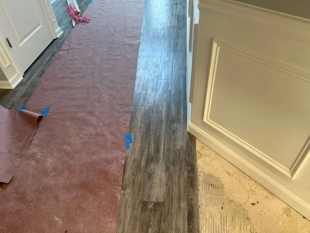 Completed marble shower restoration in Sheldon